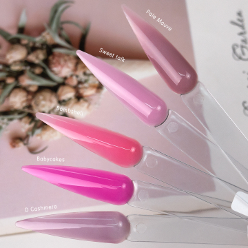 Buttery Ema Pink Bling Girl Powders อะคริลิค - ผงเล็บอะคริลิคคุณภาพดีที่สุด