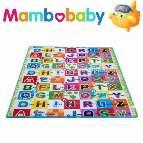 High definition double-sided educational play/crawling mat