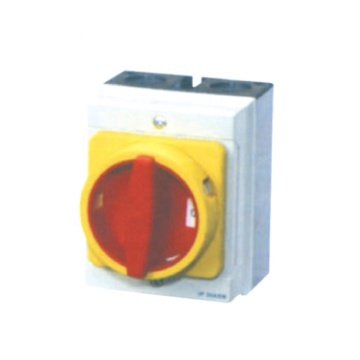 3 Pole 30A Rotary Switch Surface Mount IP66 Electric Isolator