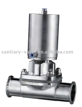 Stainless steel pneumatic diaphragm valve