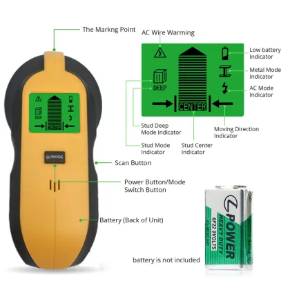 4-in-1 Electronic Stud Finder & Wall Scanner