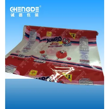 lollipop packaging roll film