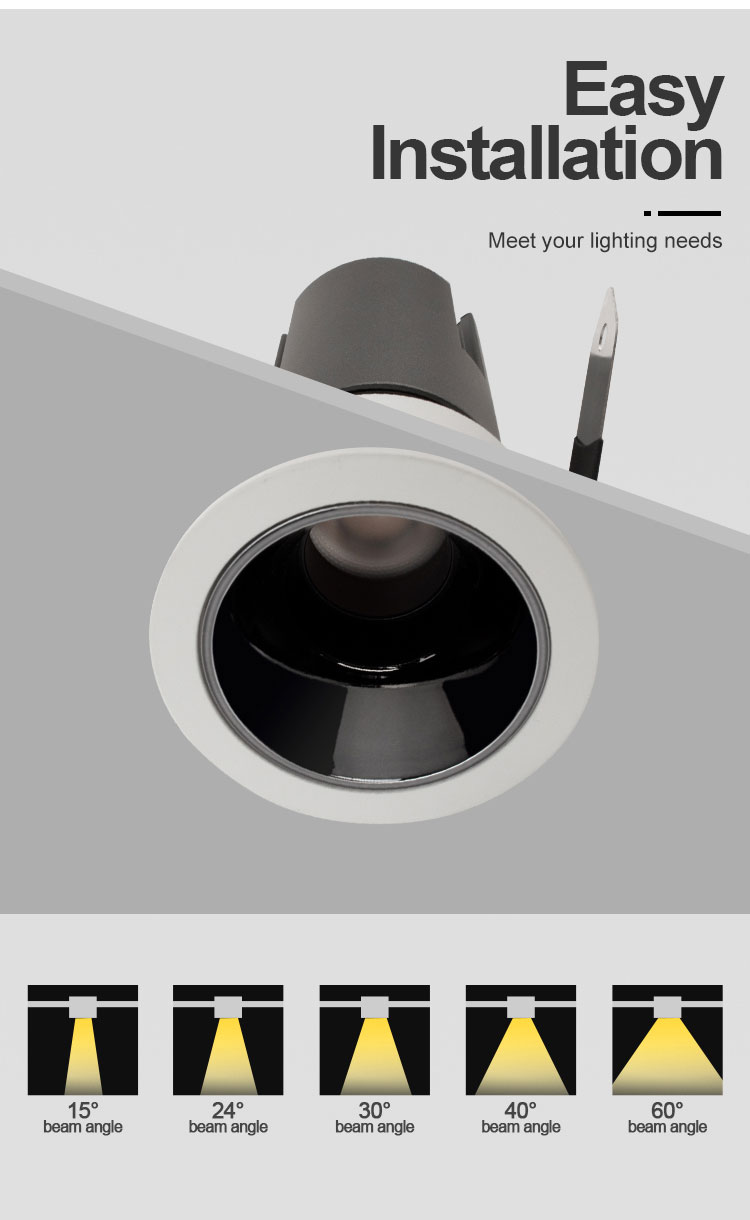 3w 5w 7w Downlight Details From Synno Lighting