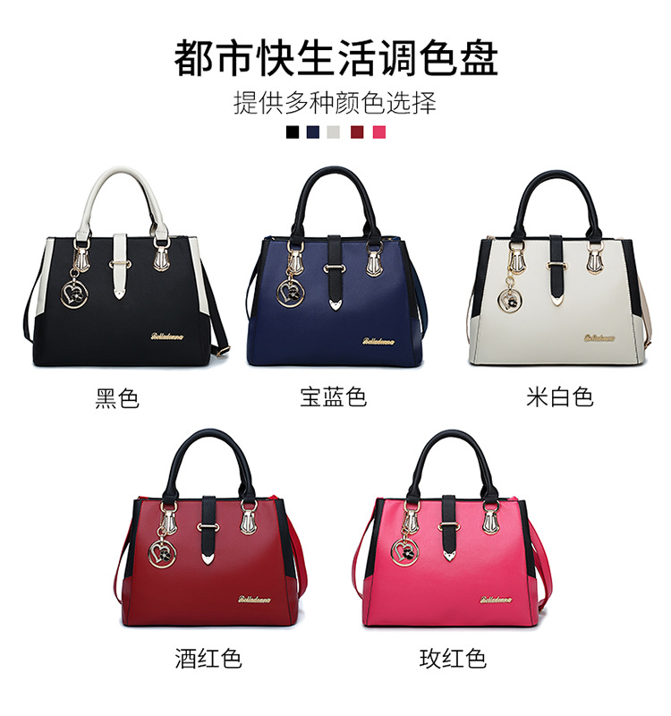  suppliers promotional top quality fashion leather handbag