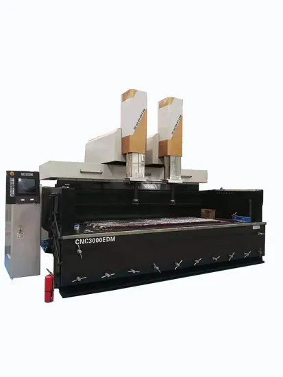 EDM Machine for Simultaneous Processing of Two Electrodes of Two Spindles