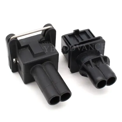 2 Pin Male and Female AMP TE Connectivity Connector - 85202-1 106462-1