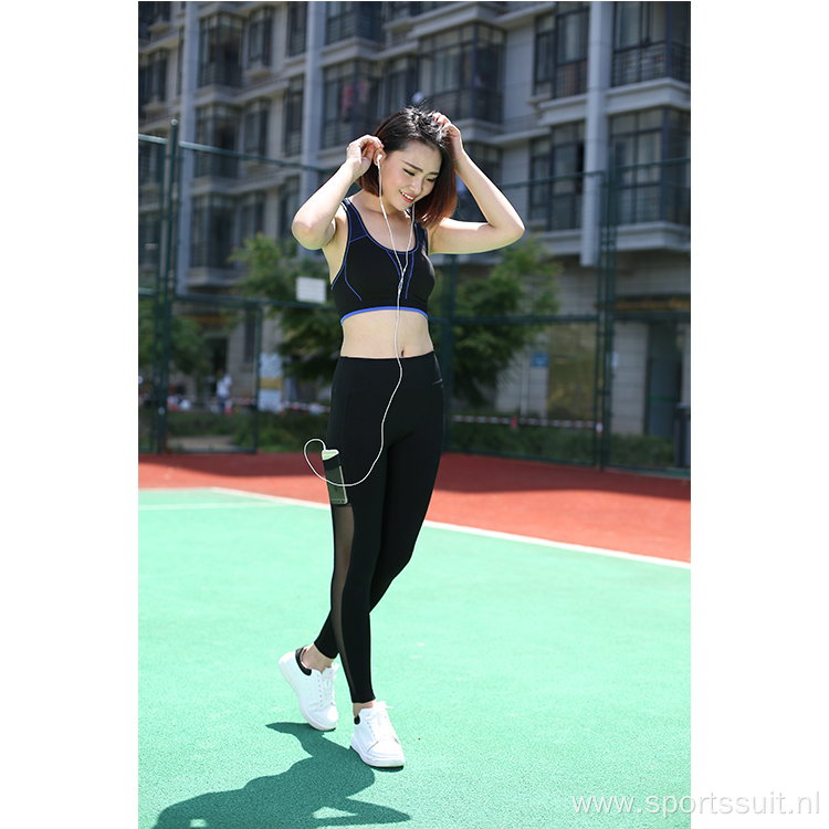 New Design Wholesale Ladies Mesh Gym Leggins