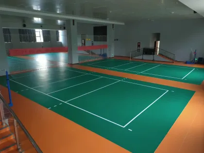 Sports flooring Indoor Badminton Court Sport Vinyl Flooring