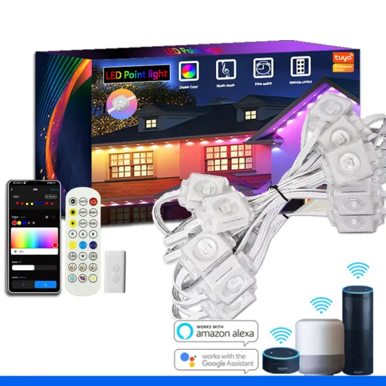 Holiday Outdoor RGB Landscape 15m Multi-Color Changing LED Lights