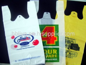T-shirt Plastiksack für Supermarkt