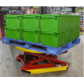 Powered pallet positioner equipment