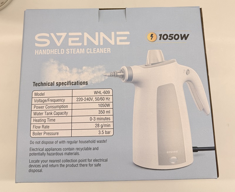 Chinese-made, high-quality steam cleaners successfully delivered to a Dutch customer in Europe