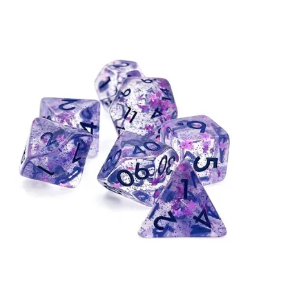 Custom Resin Dice DnD Polyhedral Bulk Wholesale DnD Game Dice