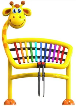 Creative Animal Design Heat-Resistant Durable Outdoor Community Daycare Percussion Instrument