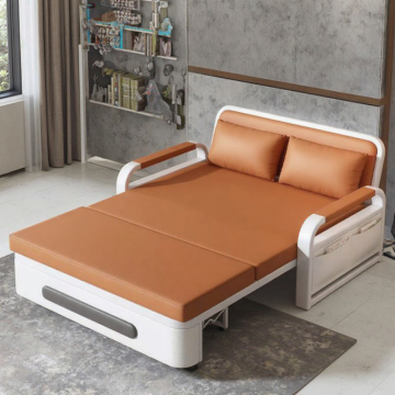 Luxury Bedroom Sofa Bed: Dual-Use Folding Telescopic Multi-Functional Bed