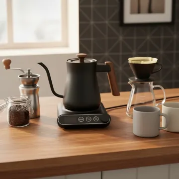 Smart Coffee Pot with Auto Brew Feature
