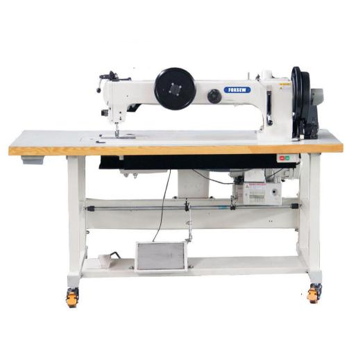 Máquina de coser de costura de bloqueo de servicio de brazo largo para el brazo