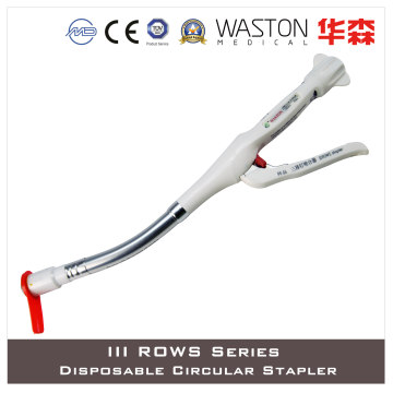 Iiirows Series Disposable Three-Row-Staple Circular Stapler