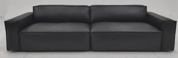 Double combination sofa in black