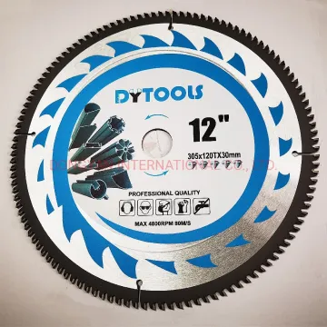 12 "شفرة المنشار الدائرية الألومنيوم