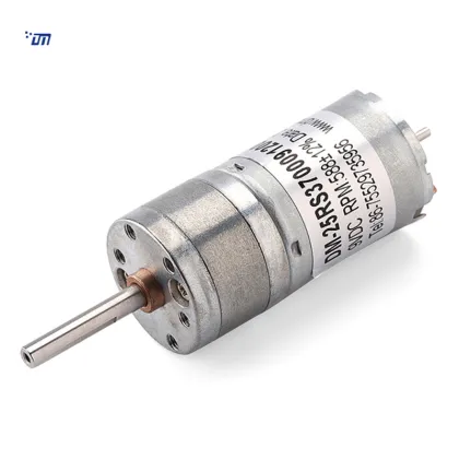 25mm gear motor with customized spec.