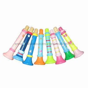 Hot selling wooden flute toy, eco-friendly, confirms EN 71 test