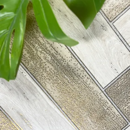 Golden Design Polished Glazed 600x600mm Porcelain Tiles with Golden Lines - Golden Sands