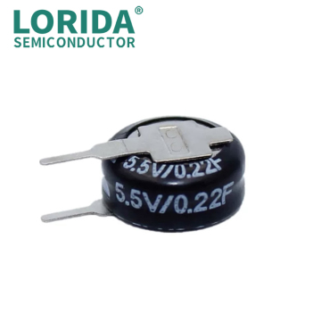 Lorida Factory Super Capacitor 5.5V 0.22F V-Type 10000F 12V 200AH