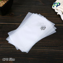 Saci cu fund plat din PE alb lăptos antistatic