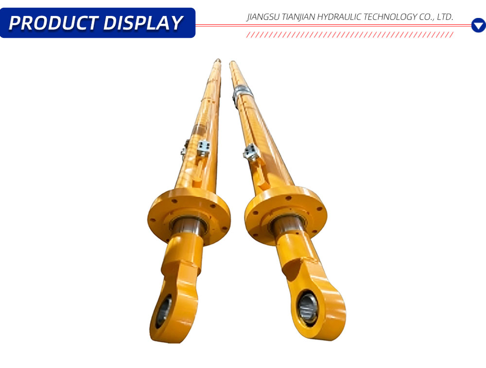 Телескопический цилиндр X с фланцевой головкой Flange Clevis Telescopic Cylinder X
