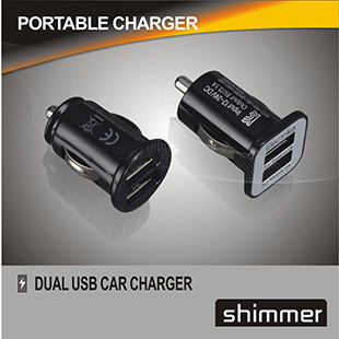 WINNER DUAL USB MINI CAR CHARGER