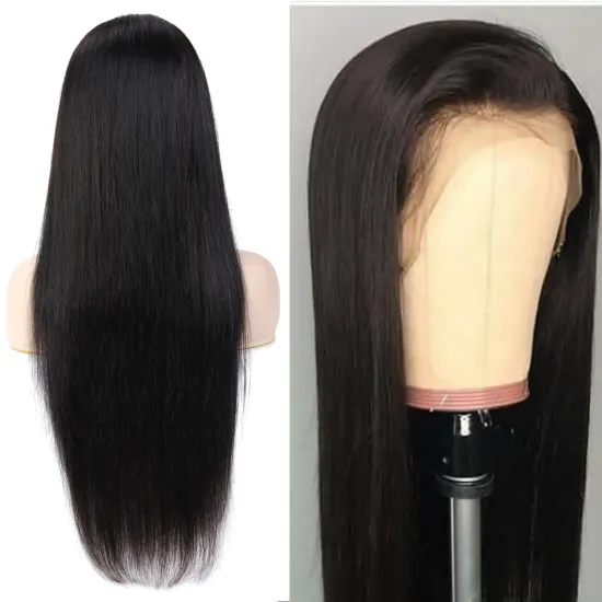 X-TRESS 100% Human Hair 4*13 Lace Front Wig Straight Body Wave Remy Virgin Natural Hair Wigs For Black Women Daily Wigs Supplier