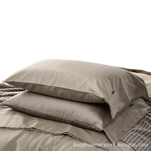 Sandy Gold 4 PCS 100% Egyptian Cotton Bedding Sets