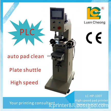 pad printer with pad clean system