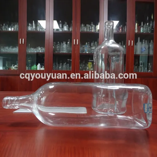 Screw Top Champagne Bottle Stopper 3000ML Glass Bottle