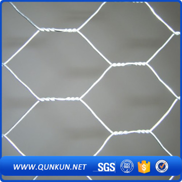 stainless steel hexagonal wire mesh/malla de alambre hexagonal