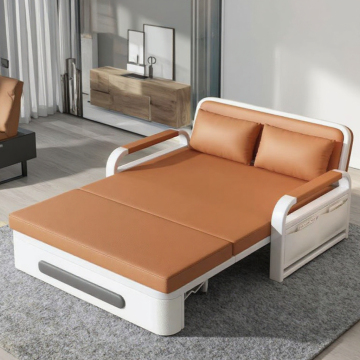 Latex Sponge Reclining Small Sleeper Sofa Bed for Bedrooms and Living Rooms