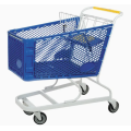 100L-250L American Style Supermarket Plastic Shopping Carts