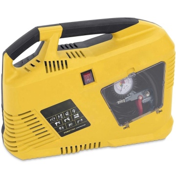 1100 W 1,5 PS ölfreier tragbarer Luftkompressor - Ferm PowerPlus Inflatorpumpe