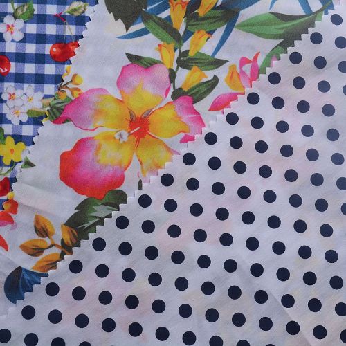 Cotton Nylon Blend Fabric Hot sale cotton nylon blend digital printed fabric Manufactory