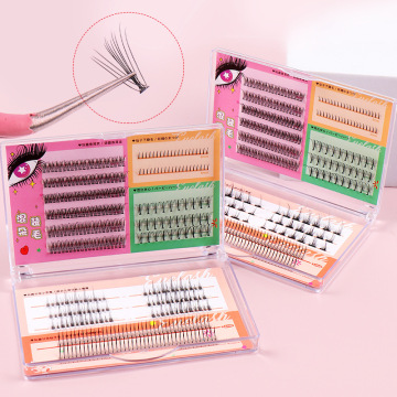 Private Label DIY Mixed Style Individual Eyelashes Kit