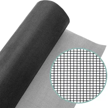 Pleated Security Mesh Fiberglass Anti-Insect Window Screens: Roller Retractable Mosquito Net for Balcony Doors