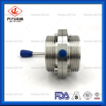 Stainless Steel  Multi Position Handle Butterfly Valve
