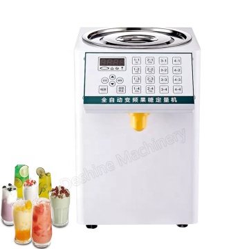 Tapioka -Perle Boba Getränk Sirup -Spendermaschine