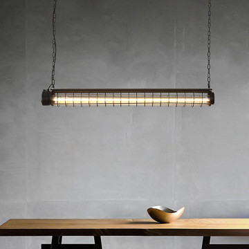 American Retro Suspended LED Linear Lighting System for Loft Industrial Offices