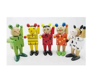 Wooden toys -animals dolls