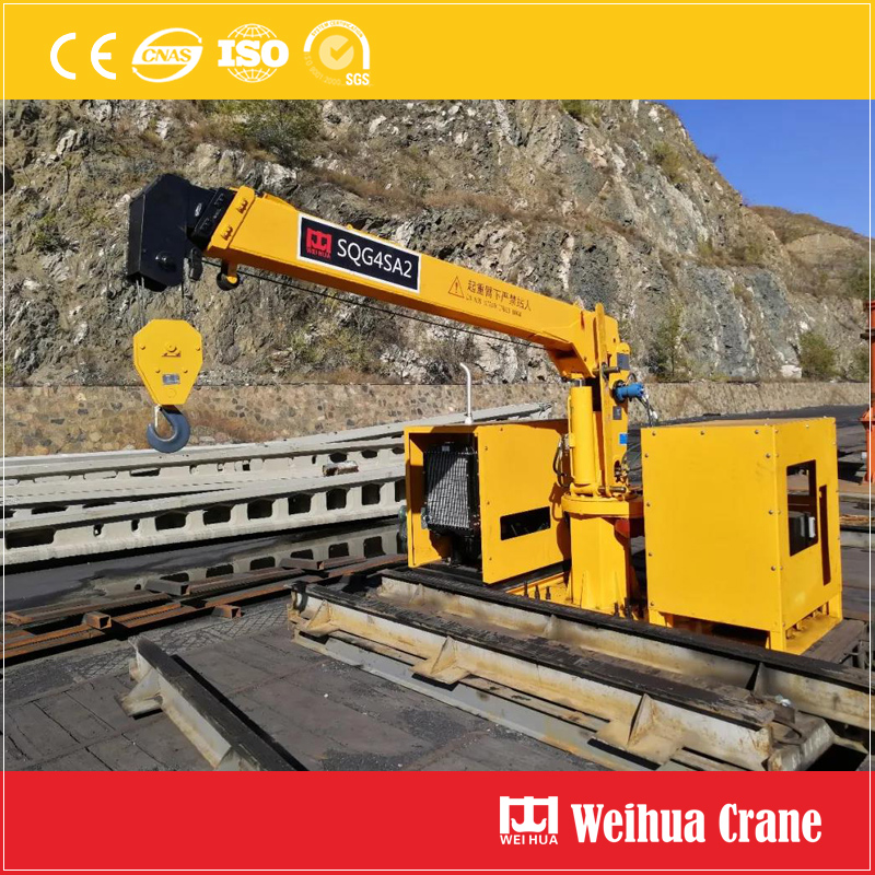 Rail Track Collection Crane