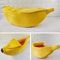 Banana Cat Bed House Large Size