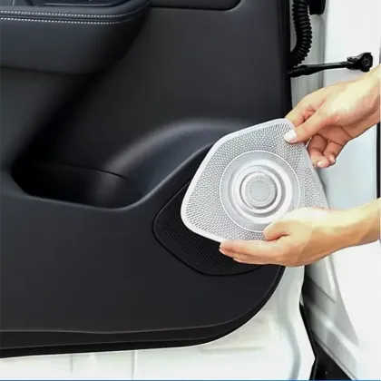 OEM Car Stainless Steel Interior Speaker Cover for 2023 Nissan Qashqai