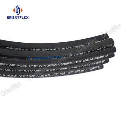 Cloth impression blue air hose